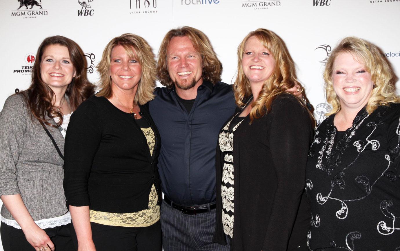 sister wives christine brown aunt claims never happy marriage kody brown split