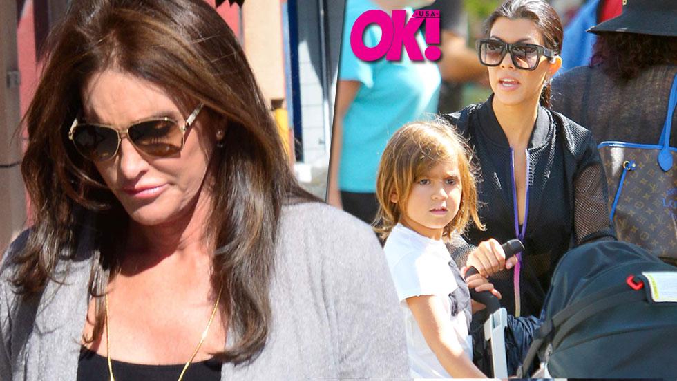 Kourtney kardashian refuses invite caitlyn jenner