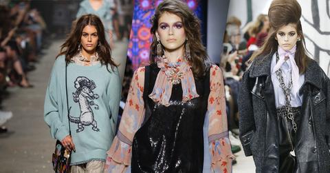 //kaia gerber best runway looks birthday