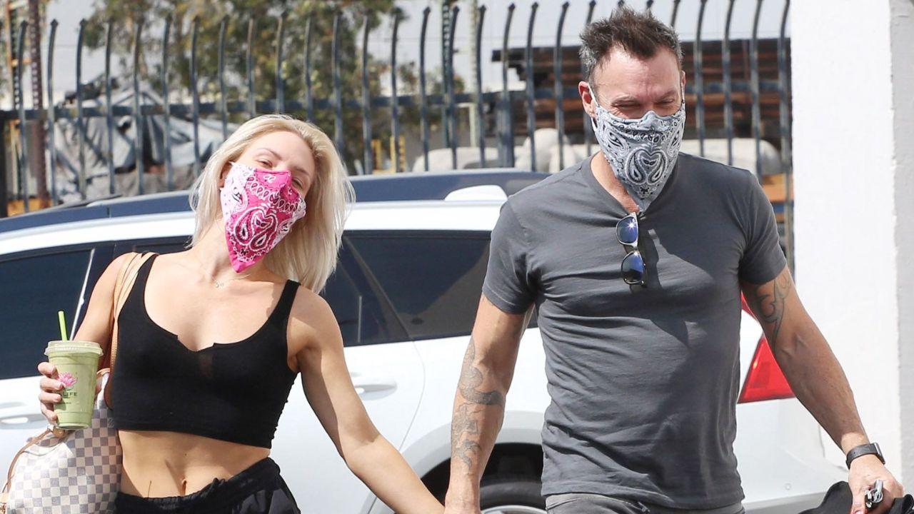 Image of Brian Austin Green faced backlash over his posts about Sharna Burgess' schedule.