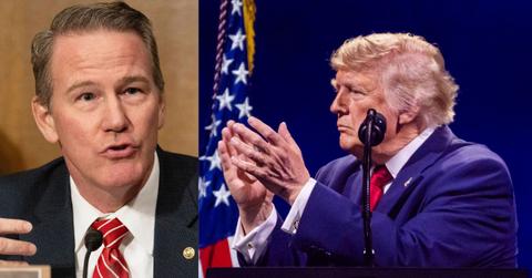 Image of Jon Husted and Donald Trump