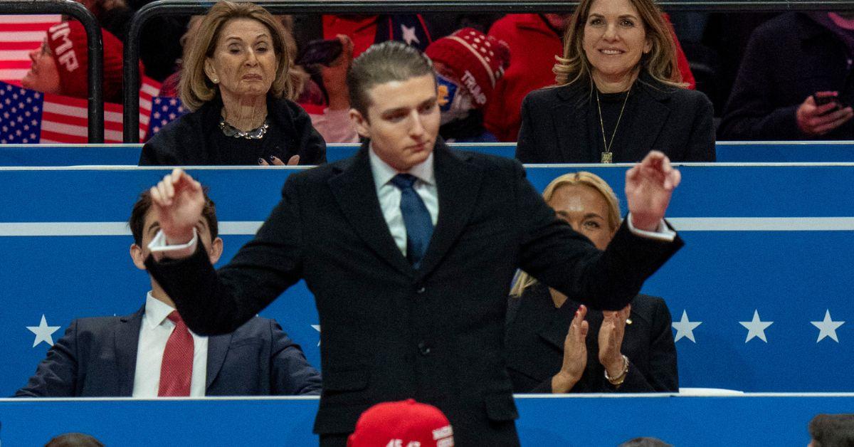 what is barron trump studying at nyu college life explained