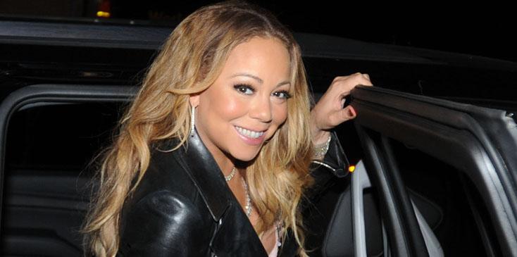 Mariah Carey Has Nip Slip on The Beach While With Her New Backup