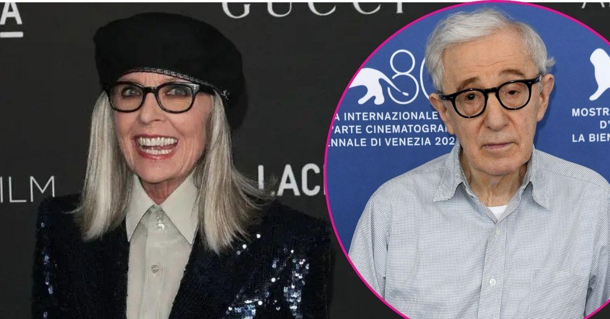 Photo of Diane Keaton and Woody Allen