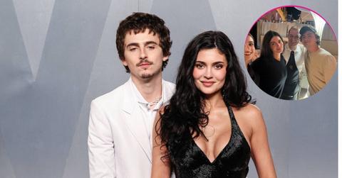 pic of Kylie Jenner and Timothée Chalamet.