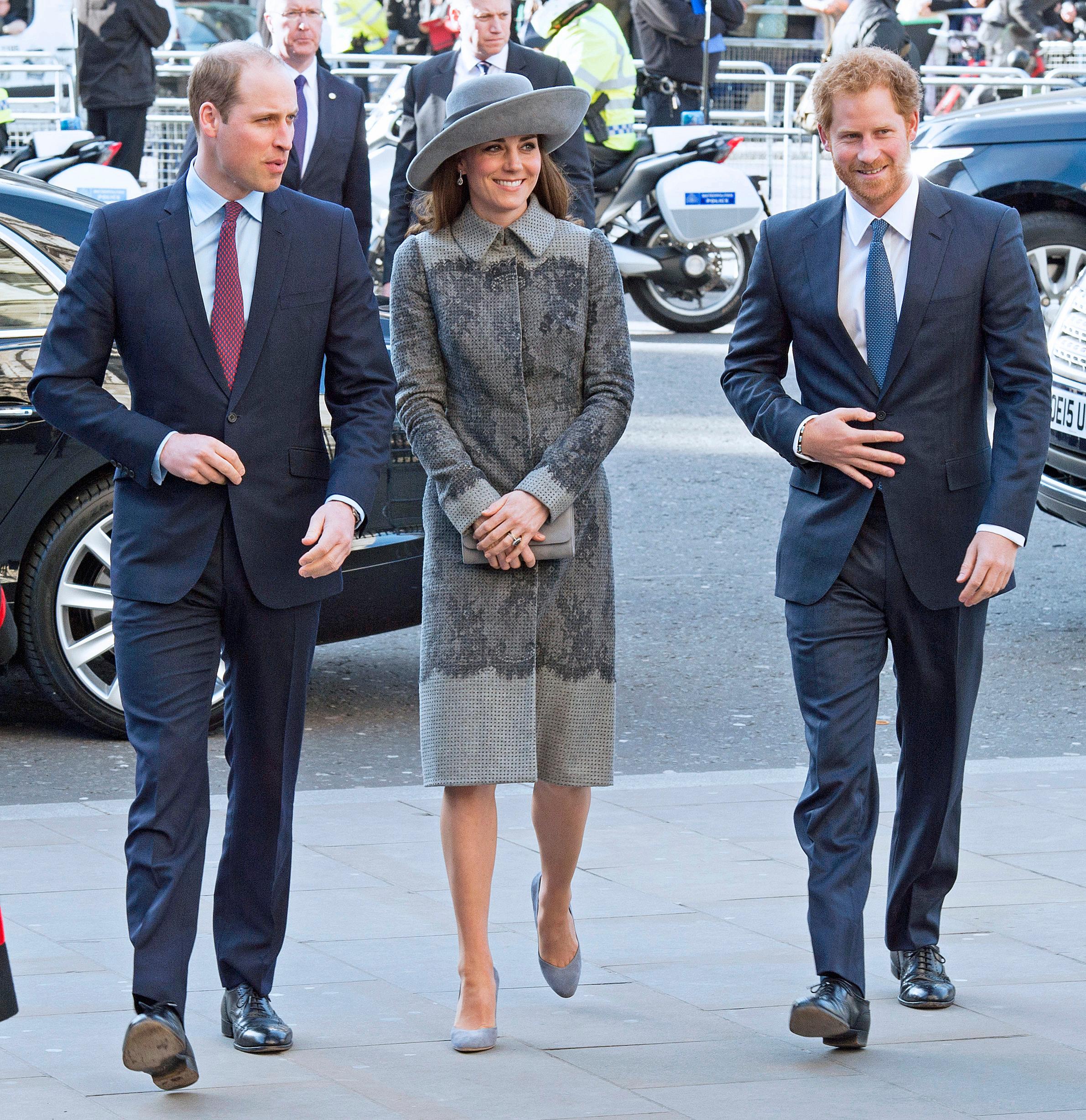 Royals Attend Commonwealth Service, London