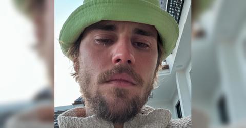 justin bieber hard time feel usual self crying photos