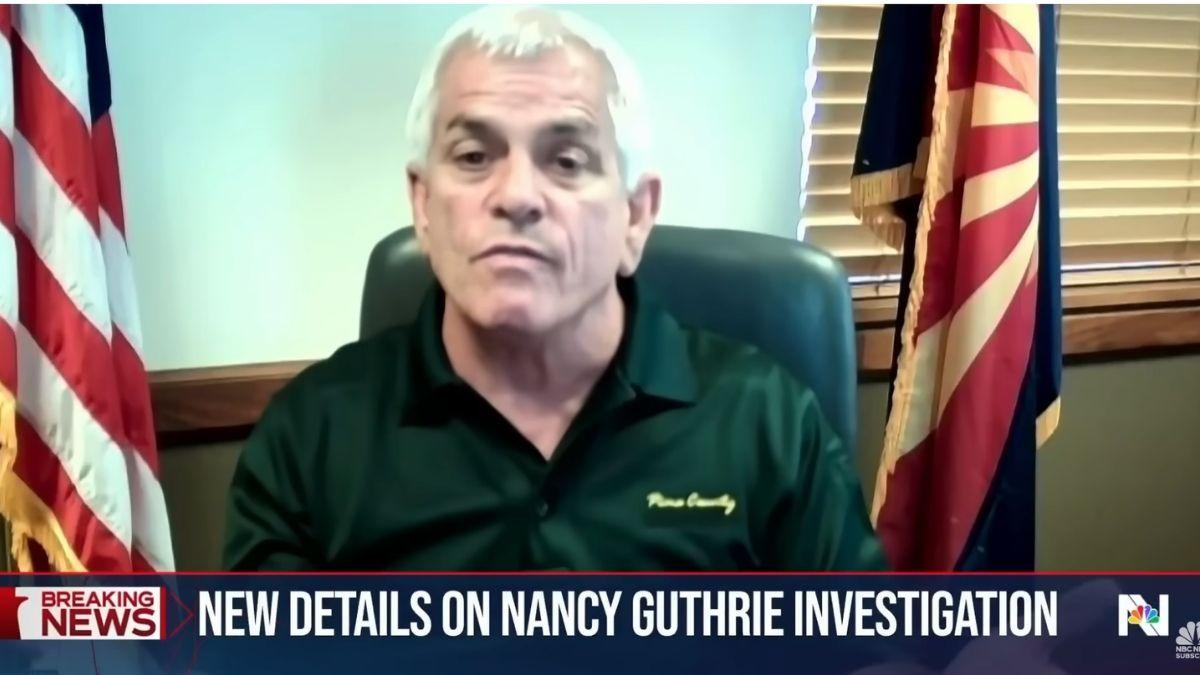 image of Sheriff Chris Nanos told NBC News that the suspect could strike again.