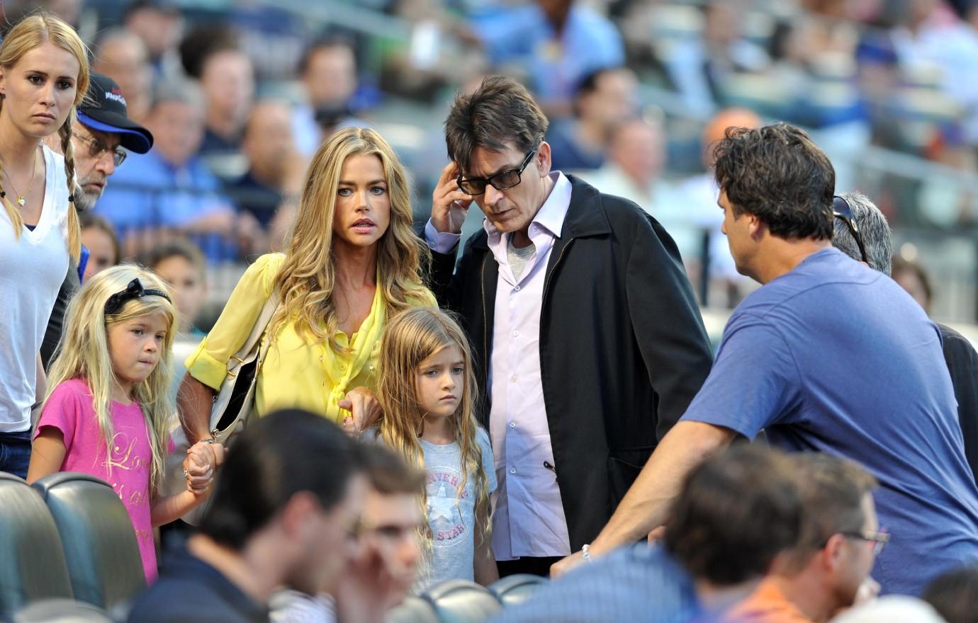 charlie sheen denise richards daughter lola car crash