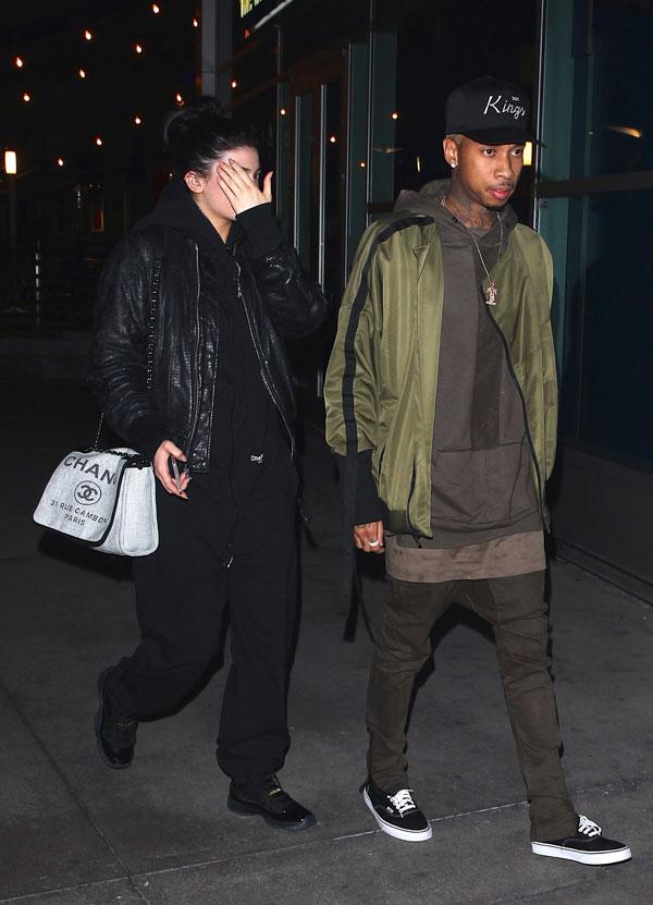 kylie jenner tyga movie date