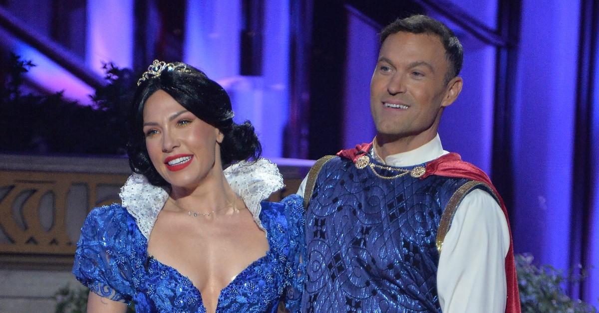 brian austin green girlfriend sharna burgess slammed dwts judges pda overload