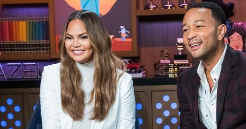 Chrissy Teigen and John Legend on Watch What Happens Live