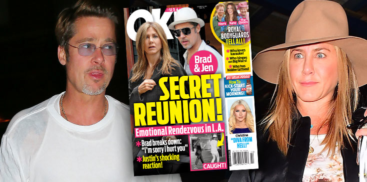 Brad Pitt¹s SECRET Reunion With Jennifer Aniston