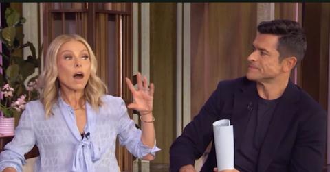 Photo of Kelly Ripa and Mark Consuelos.