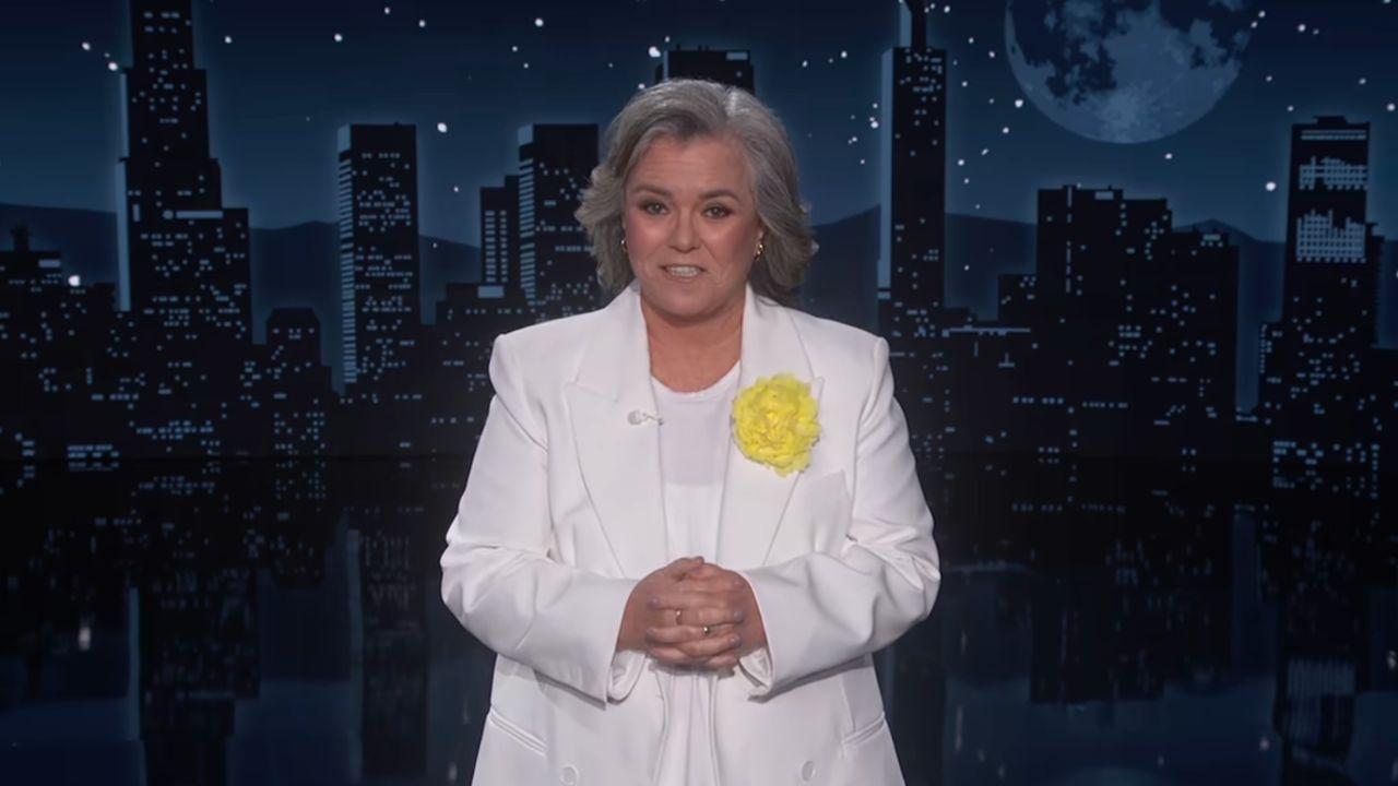 Image of Rosie O’Donnell spent her guest-hosting run on ‘Jimmy Kimmel Live!’ mocking Donald Trump.