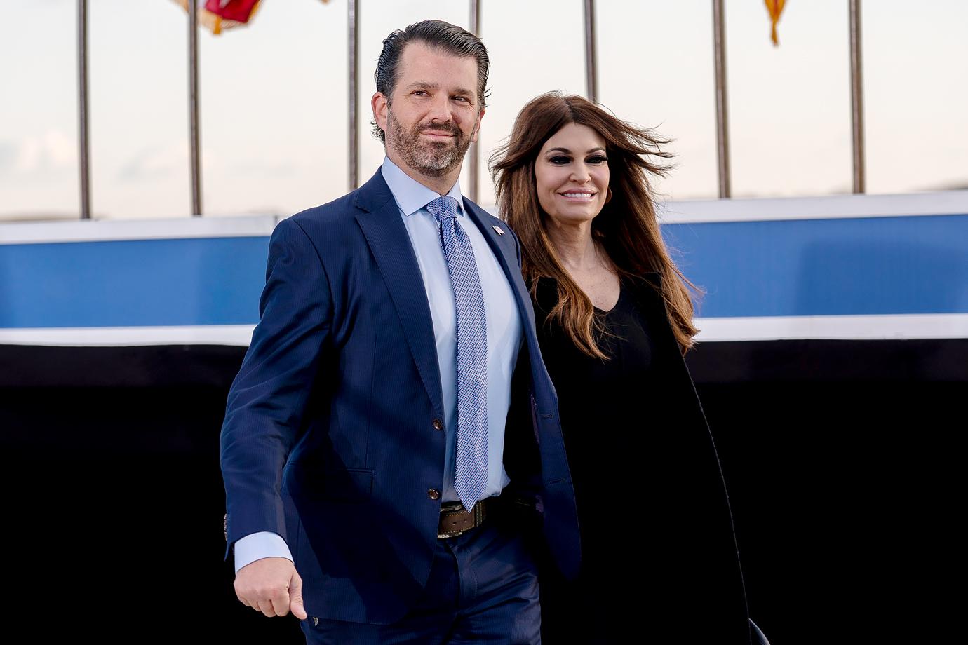 donald trump jr engaged kimberly guilfoyle ok