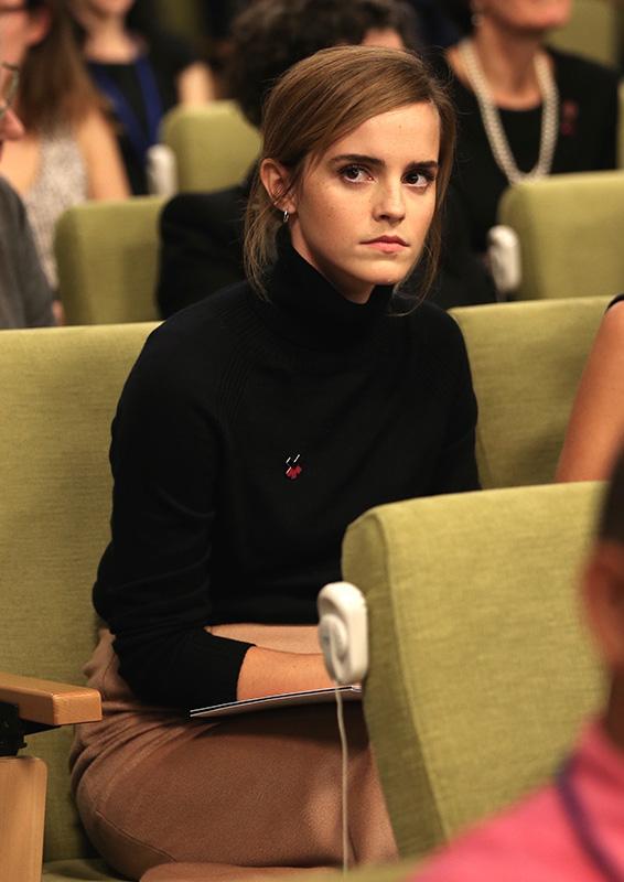 Emma Watson Speaks At The United Nations General Assembly