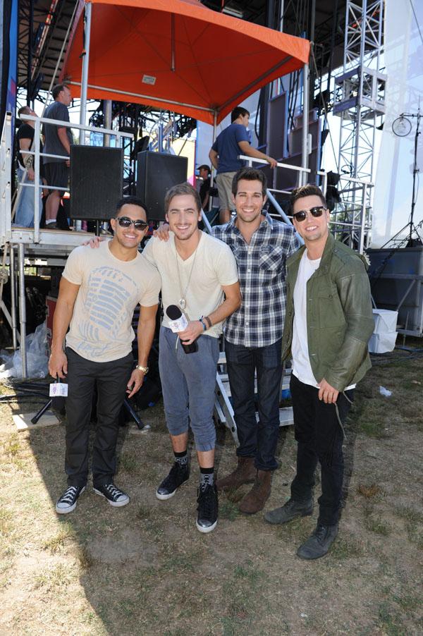 MMS ONLY: Nickelodeon&#8217;s 10th Annual Worldwide Day of Play &#8211; Big Time Rush Backstage for OK Magazine