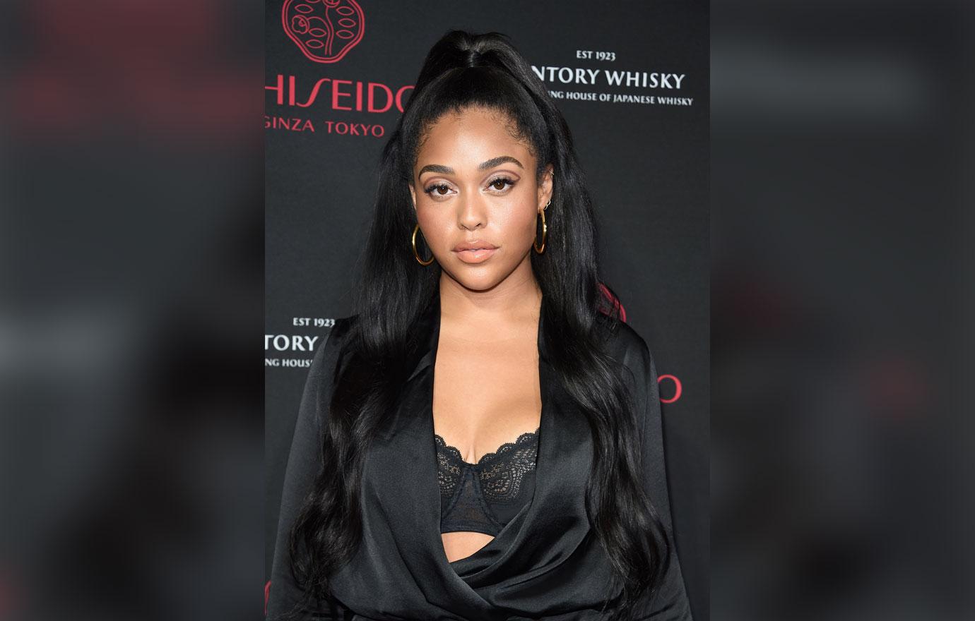 jordyn woods red table