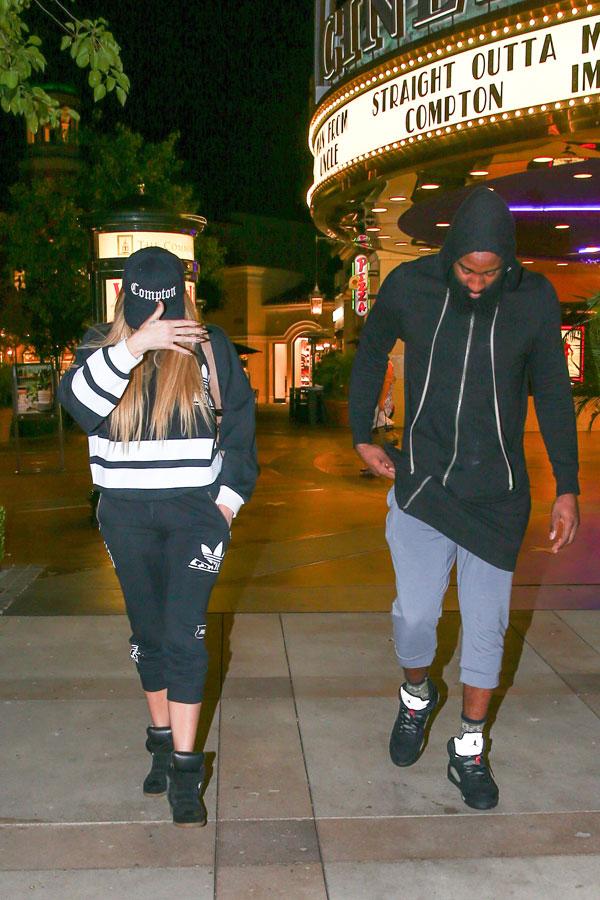 Khloe Kardashian's Boyfriend James Harden Wears Nike After Adidas Deal