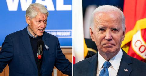 Composite photo of Bill Clinton and Joe Biden