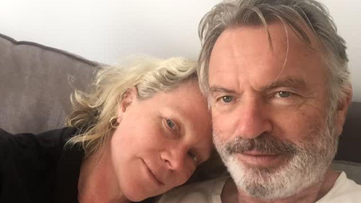 sam neill love life marriages lisa harrow noriko watanabe laura tingle