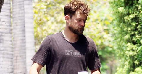 EXCLUSIVE: Joshua Jackson spotted with a scruffy beard, near the home he bought with former girlfriend Diane Kruger in L.A.