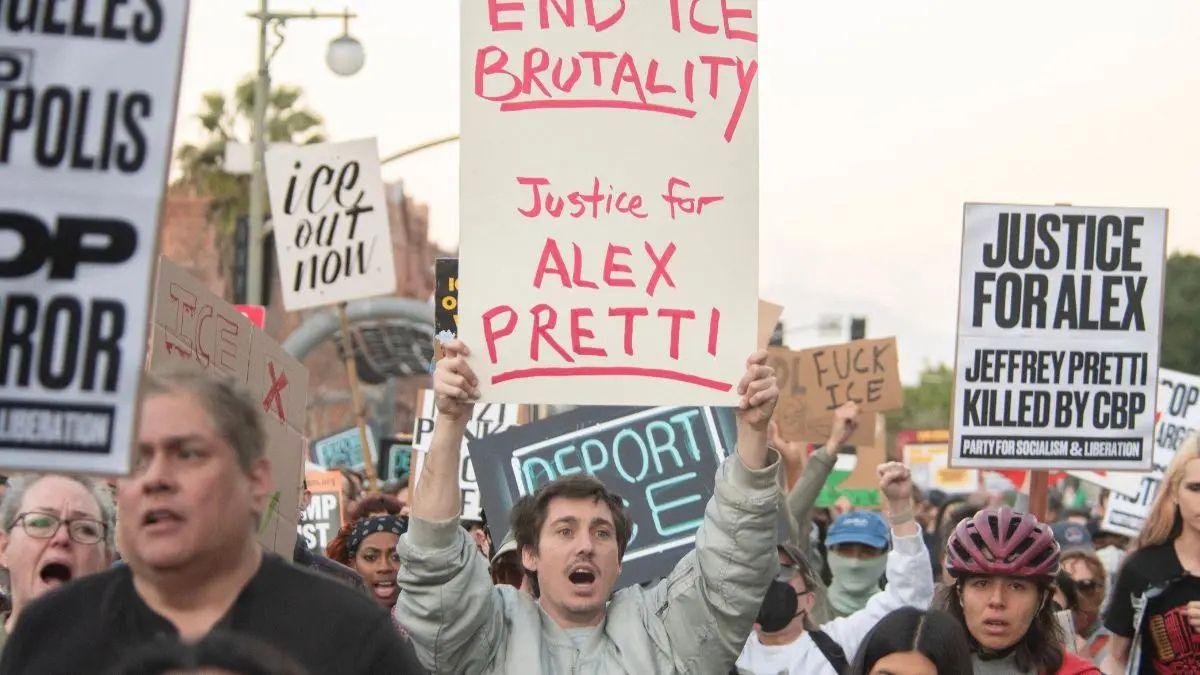 Photo of Americans have been protesting the ICE raids in Minnesota.