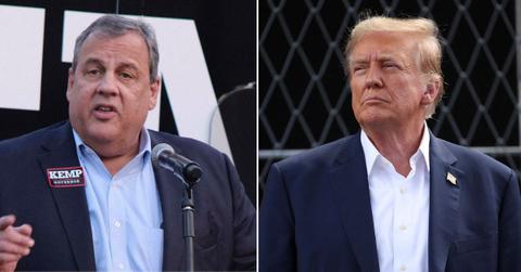 Composite photo of Chris Christie and Donald Trump
