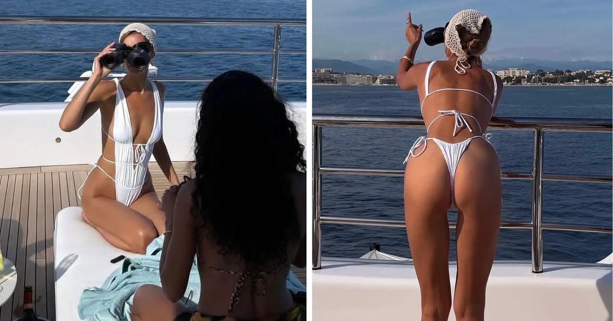 image of Fans recently saw the supermodel enjoying yacht days and beach outings with her brother, Anwar Hadid.