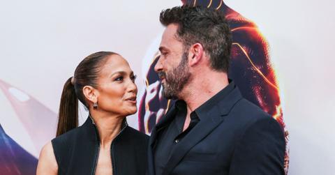 Photo of Jennifer Lopez and Ben Affleck.
