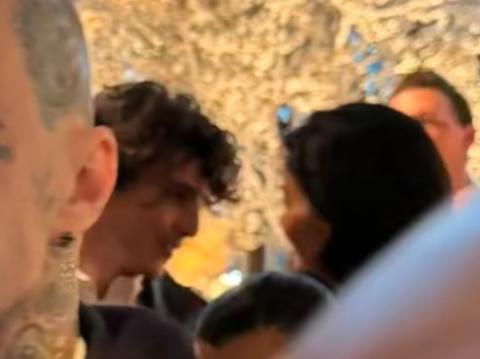 Timothee Chalamet Attends Kylie Jenner's Annual Christmas Party: Photo