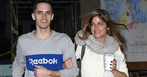 Selma blair walked car mystery man main