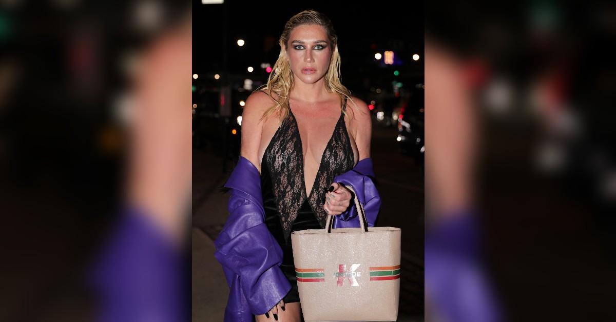 kesha jokes spilling out christian cowan fashion show nyc hot photos