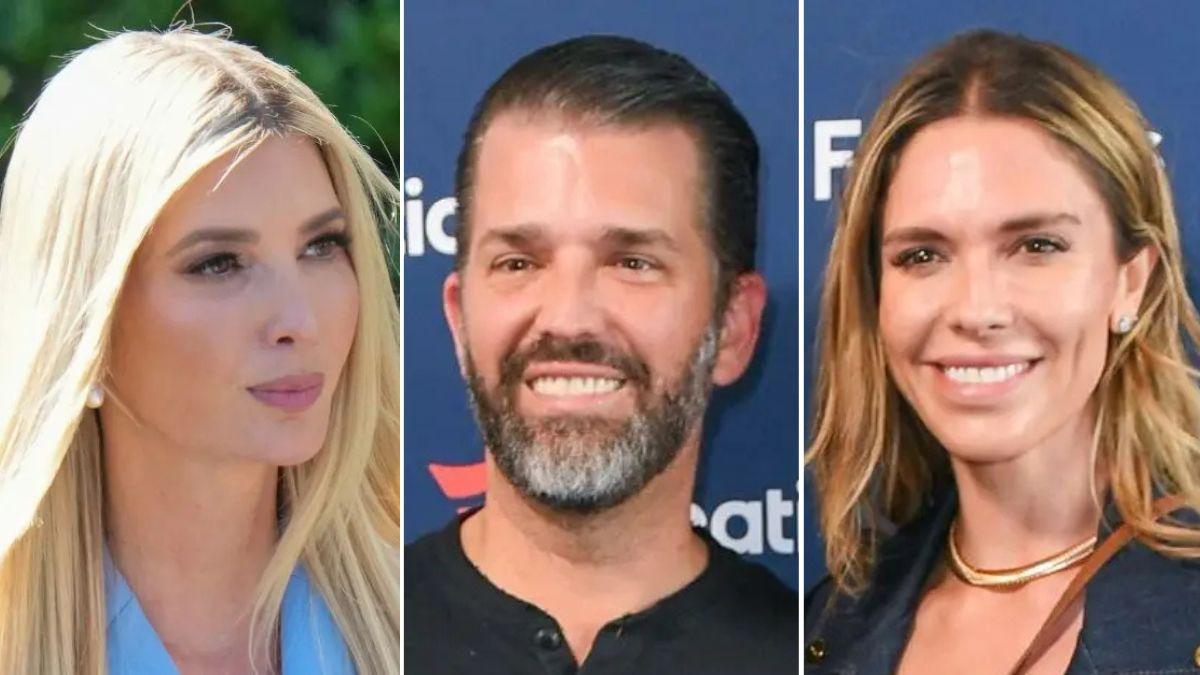 Photo of Ivanka Trump, Donald Trump Jr. and Bettina Anderson