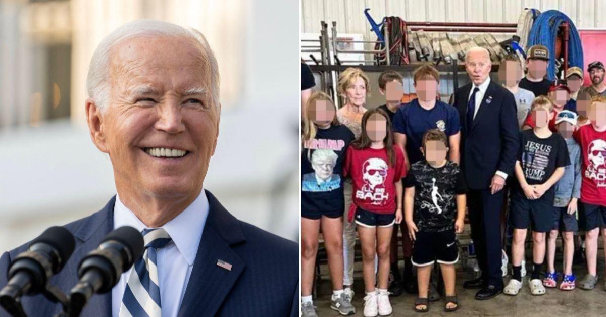 Composite photo of President Joe Biden