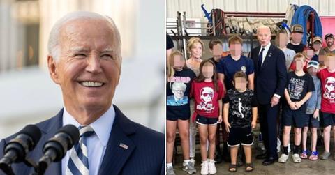 Composite photo of President Joe Biden
