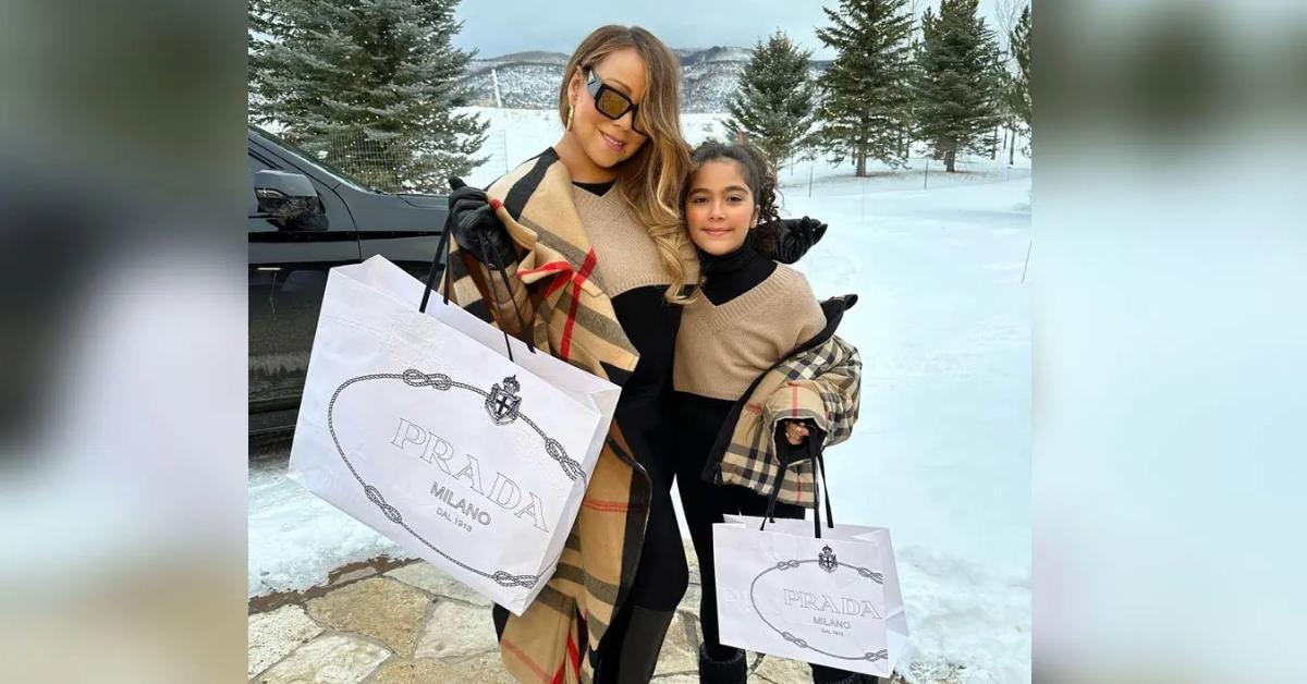 Photos of Mariah Carey and Nick Cannon's daughter declared she has only 'one brother' despite her dad having 10 other children.