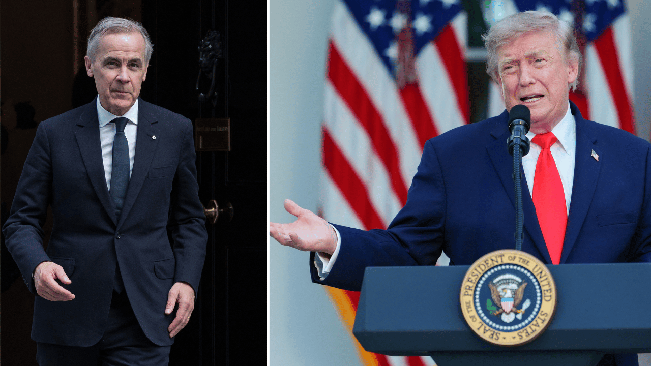 Mark Carney ; Donald Trump 