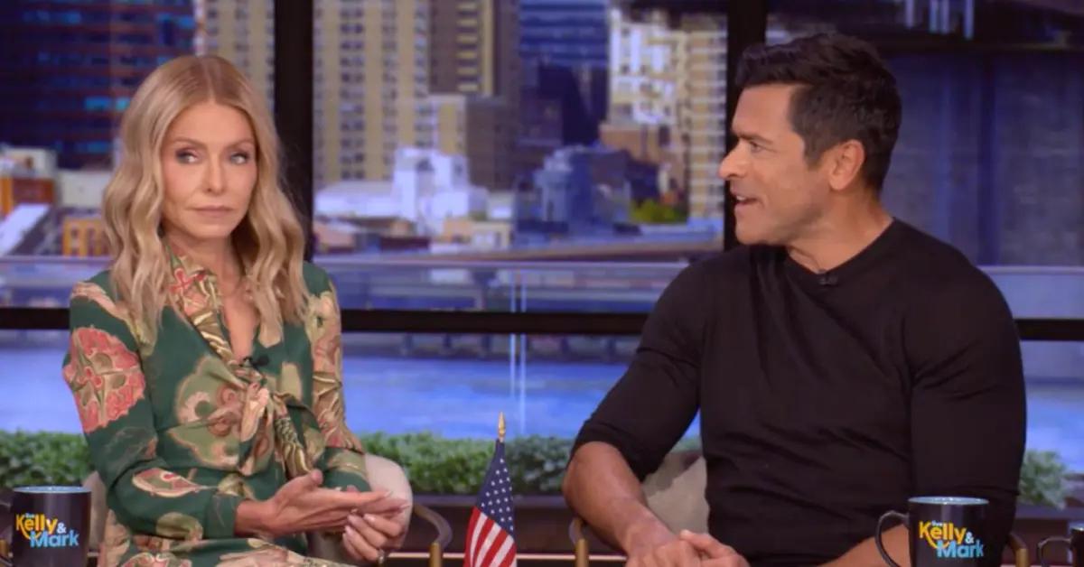 kelly ripa busy minded mark consuelos begs meditation live