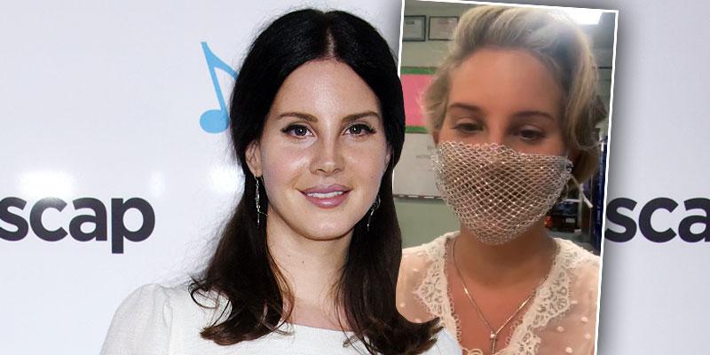 Lana Del Rey Claps Back At Haters Over Mesh Face Mask Controversy