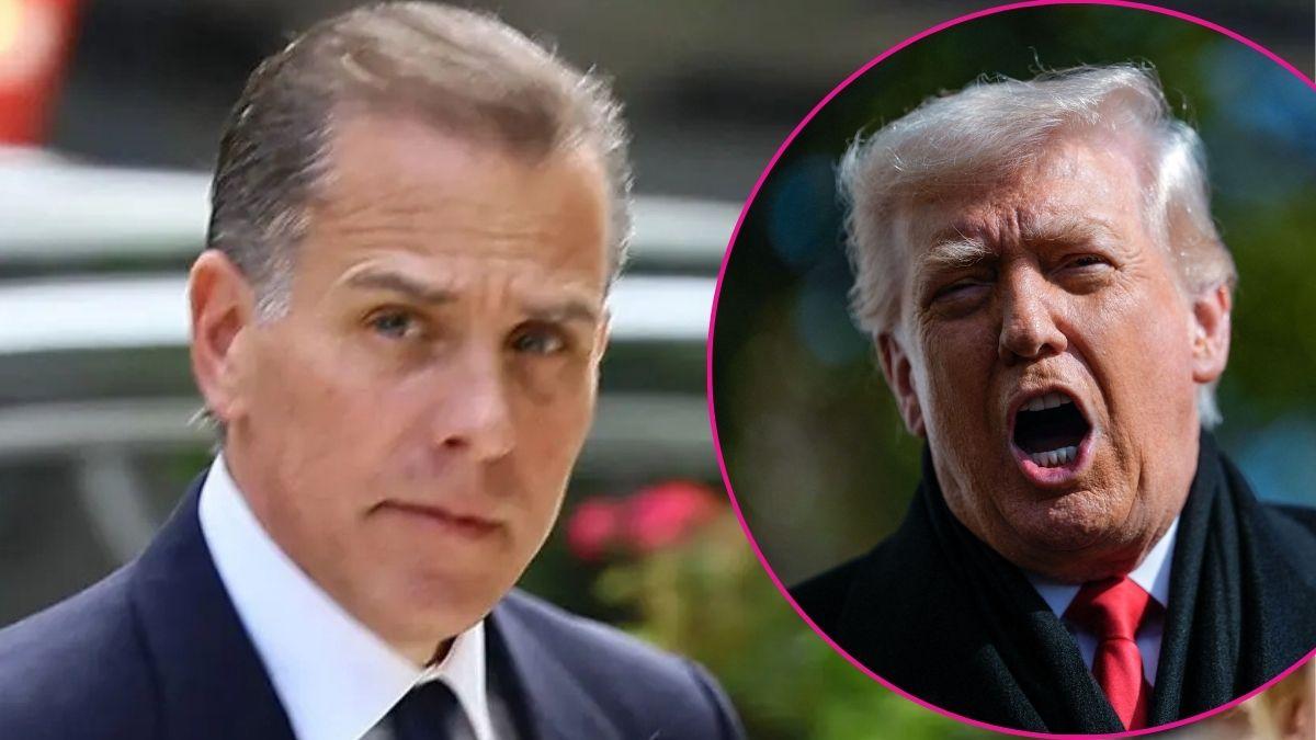 Photo of Hunter Biden and Donald Trump