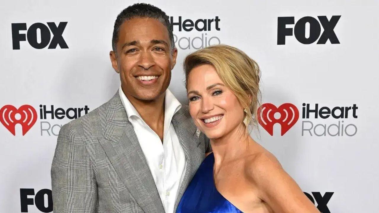 image of Amy robach and tj Holmes