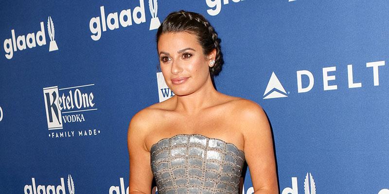 Lea michele celebrates engagement star studded party main