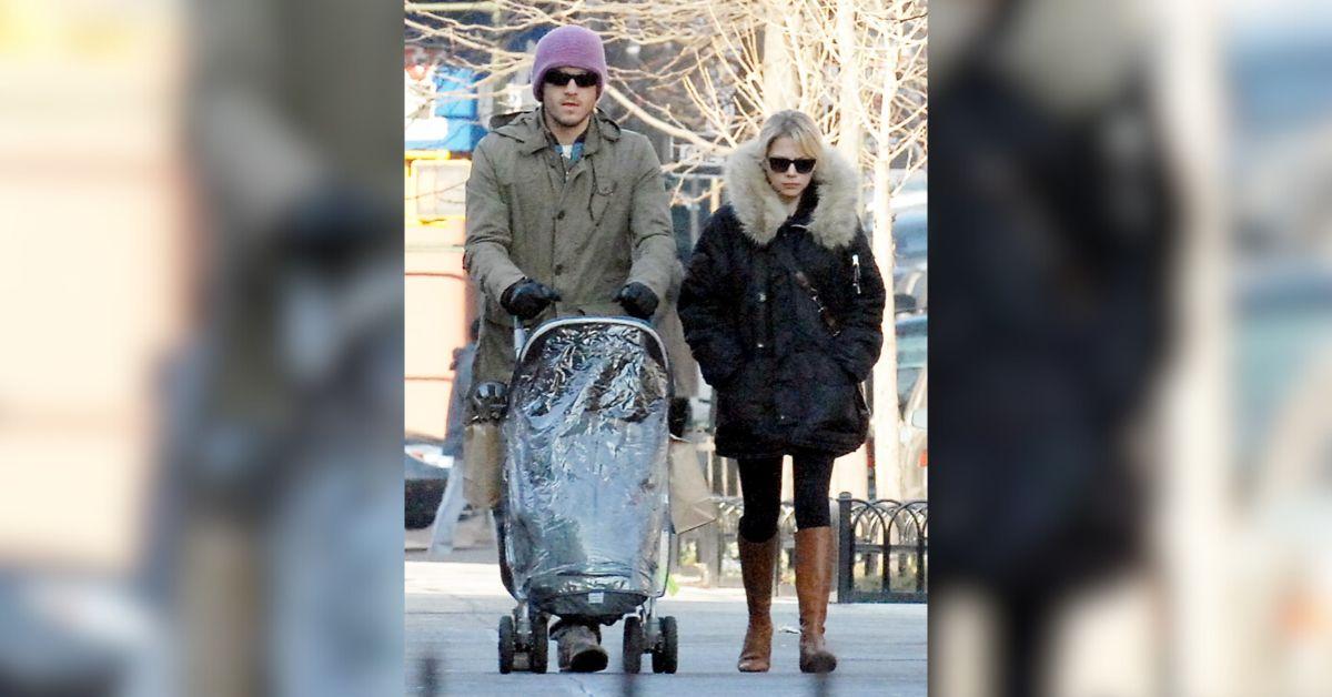 Photo of Heath Ledger, Michelle Williams and Matilda Ledger