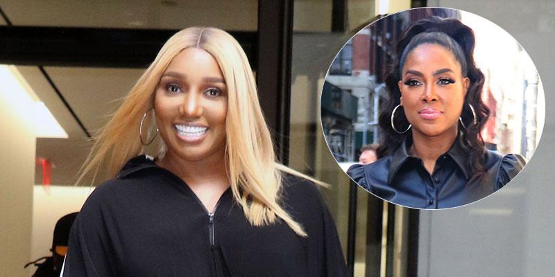 NeNe Leakes Smiling Kenya Moore Inset