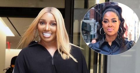 NeNe Leakes Smiling Kenya Moore Inset