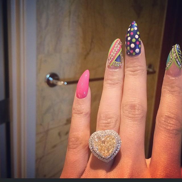 Nicki minaj engagement details