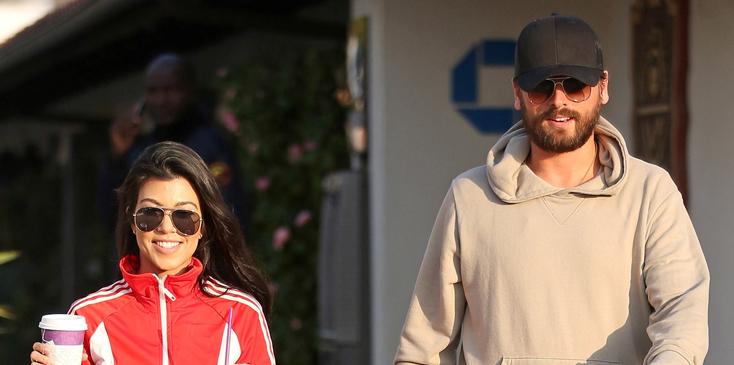 Kourtney Kardashian and Scott Disick spend some time together at Malibu Country Mart