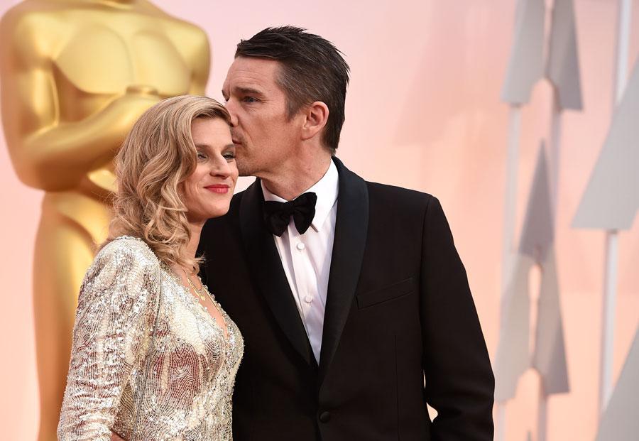 Ethan hawke ryan hawke 2015 oscars arrivals